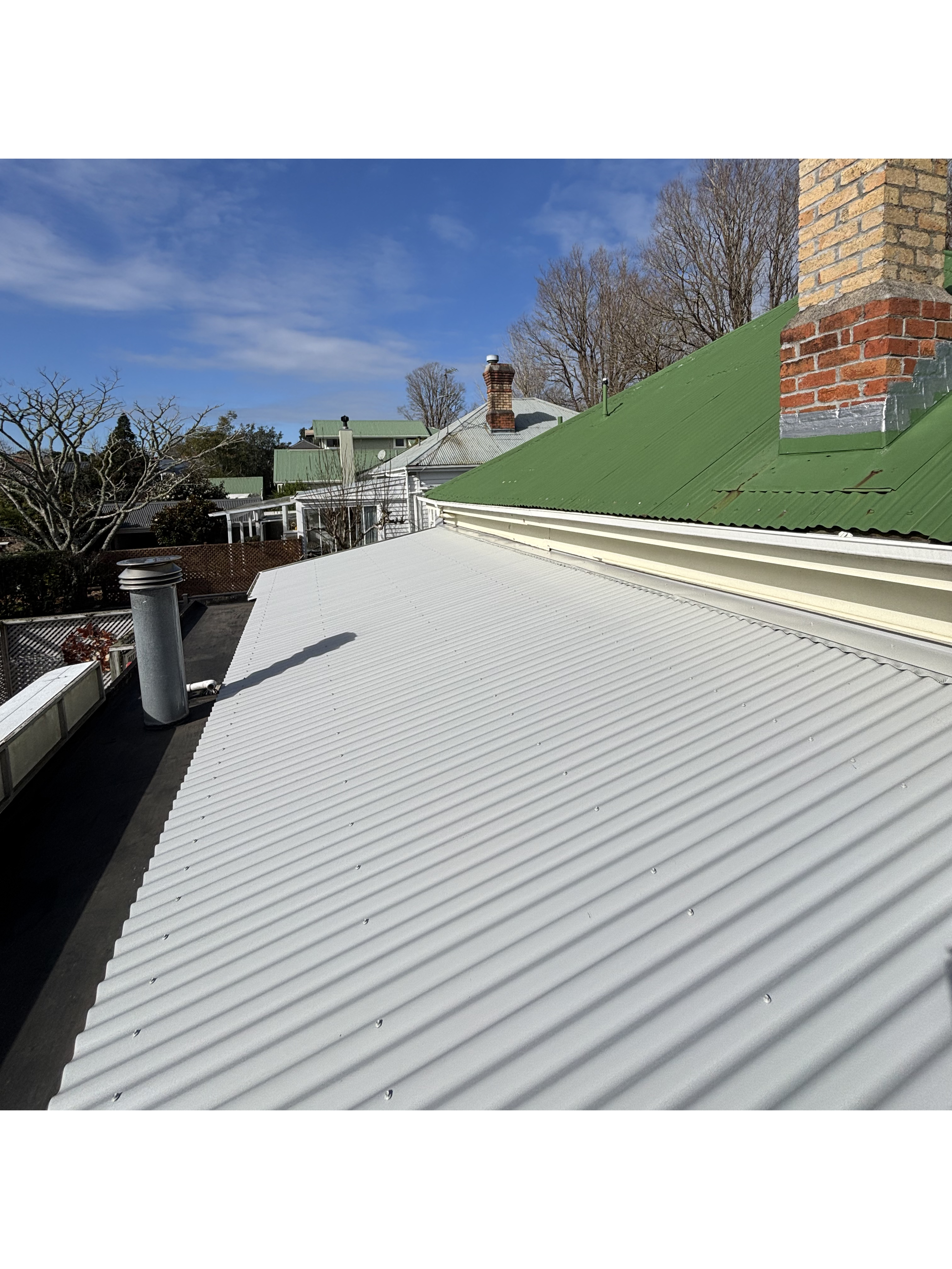 new roof installed